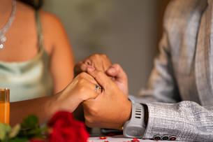 Experience a magical evening with private candlelight dining at Hazipur