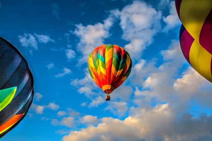 Hot air balloon Gold Coast Ride