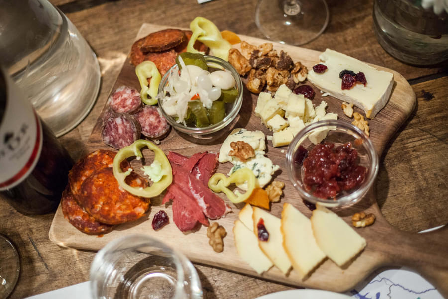Wine, Cheese & Charcuterie Tasting in Budapest Image