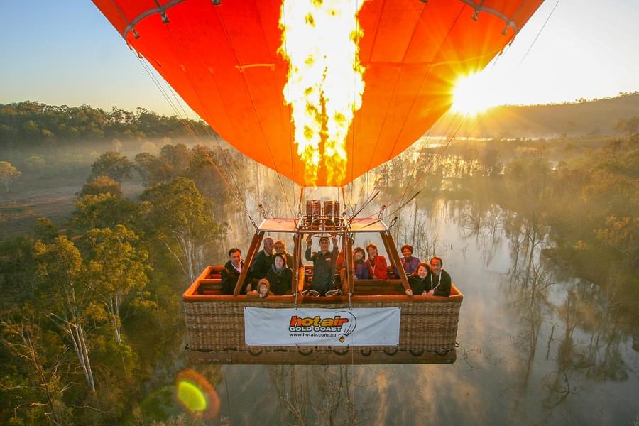 Gold Coast Jet Ski Safari and Hot Air Balloon Ride Image