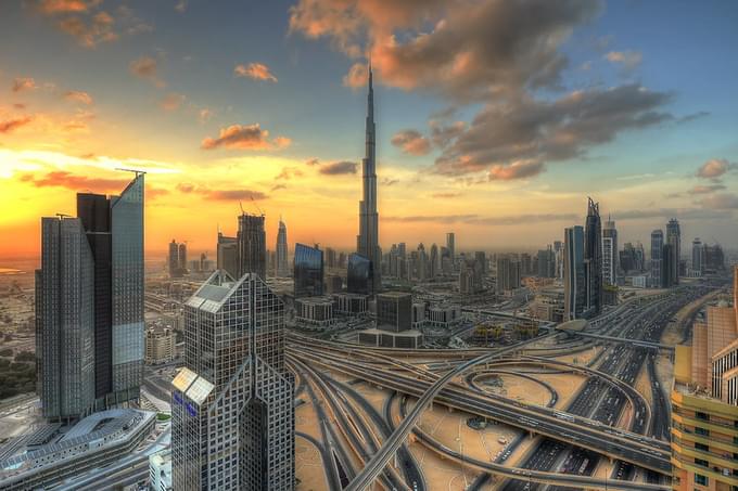 Burj Khalifa Sunrise 