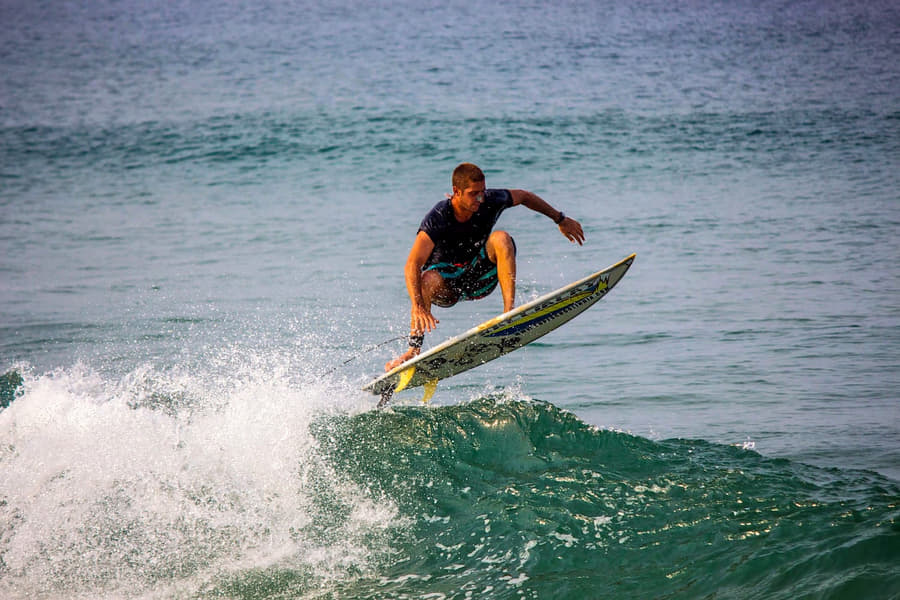 Surfing In Pondicherry Image