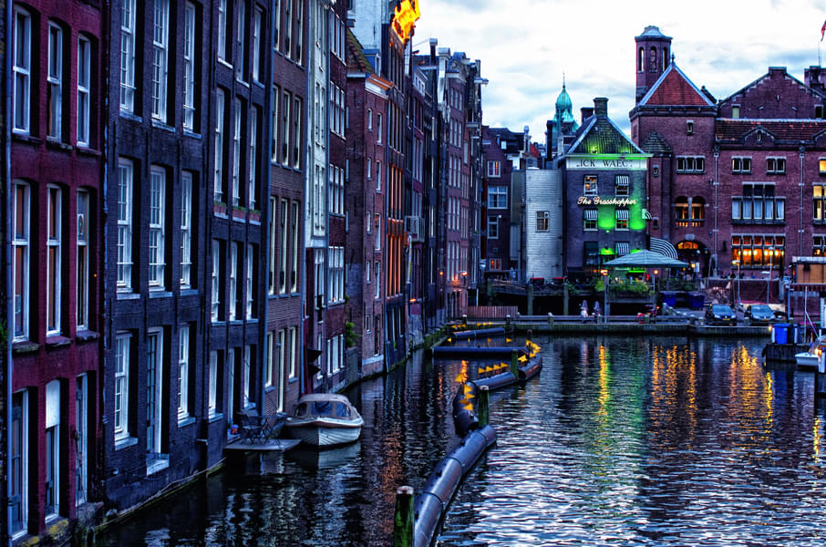 Experience Red-light District at Night