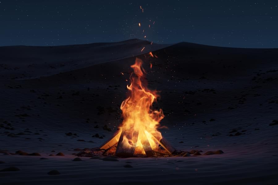 Jain Candlelight Dinner on the Dunes of Khuri Image