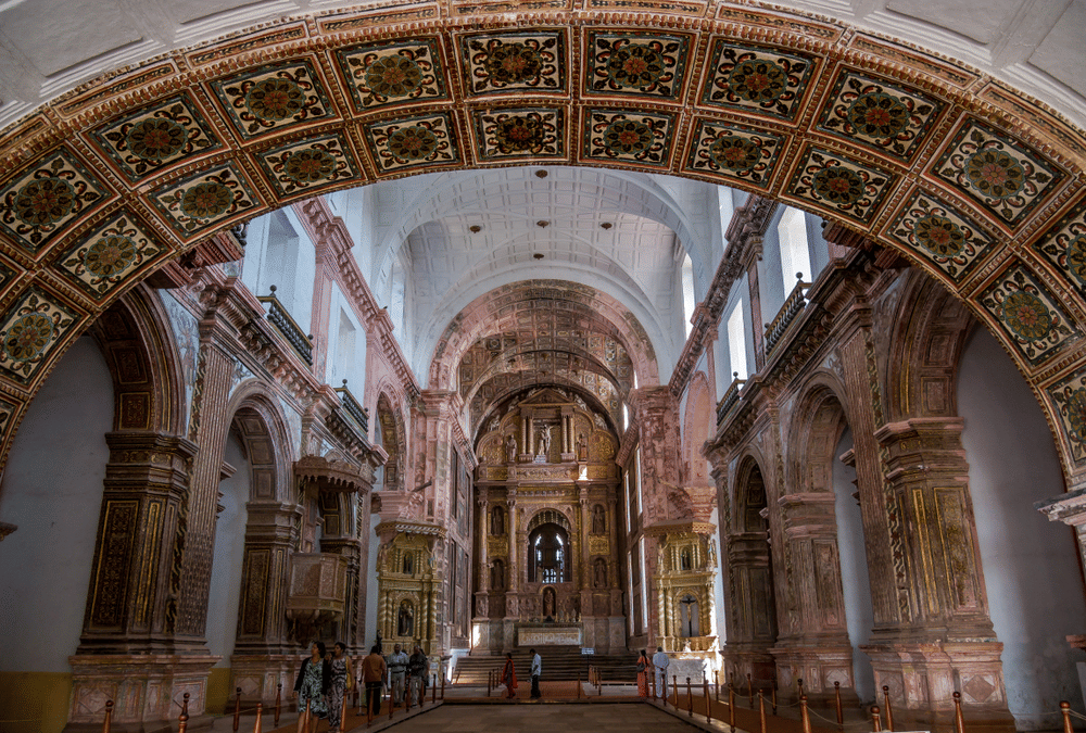Architecture of Basilica of Bom Jesus