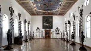 Get amazed by the armour collection at the castle