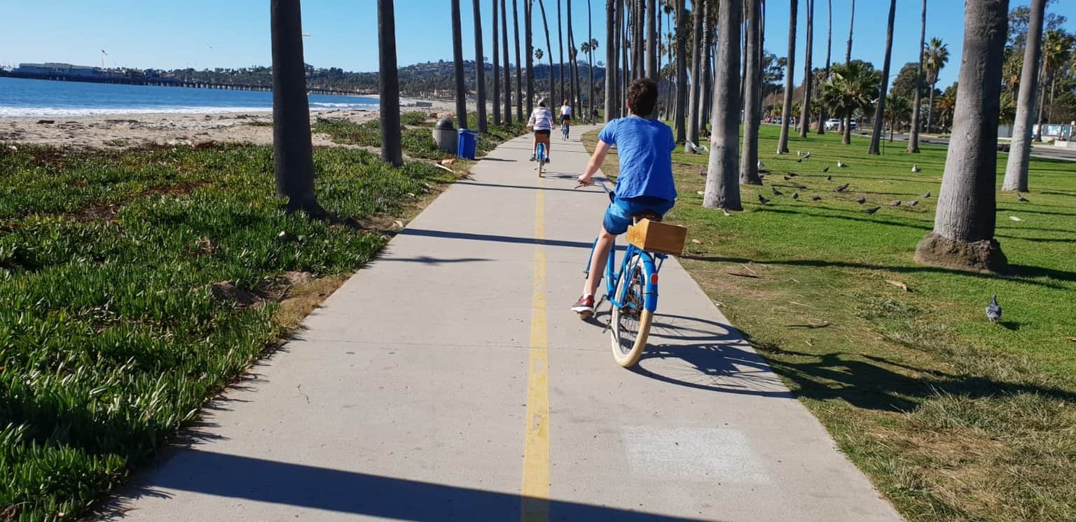 The Cabrillo Bike Path
