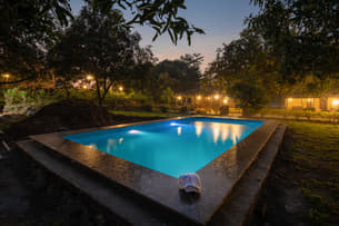 Outdoor swimming pool