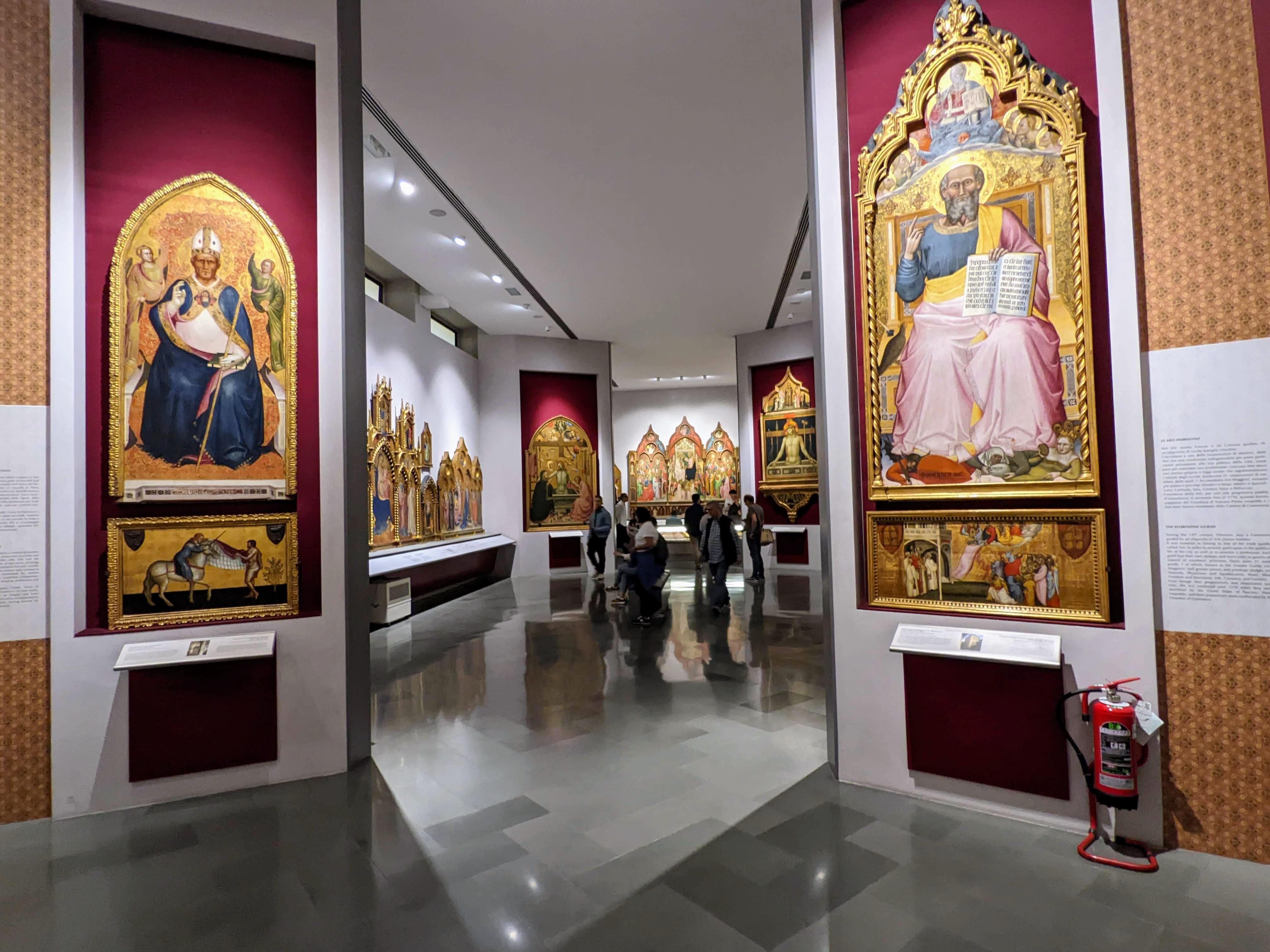 Paintings in Accademia Gallery Museum