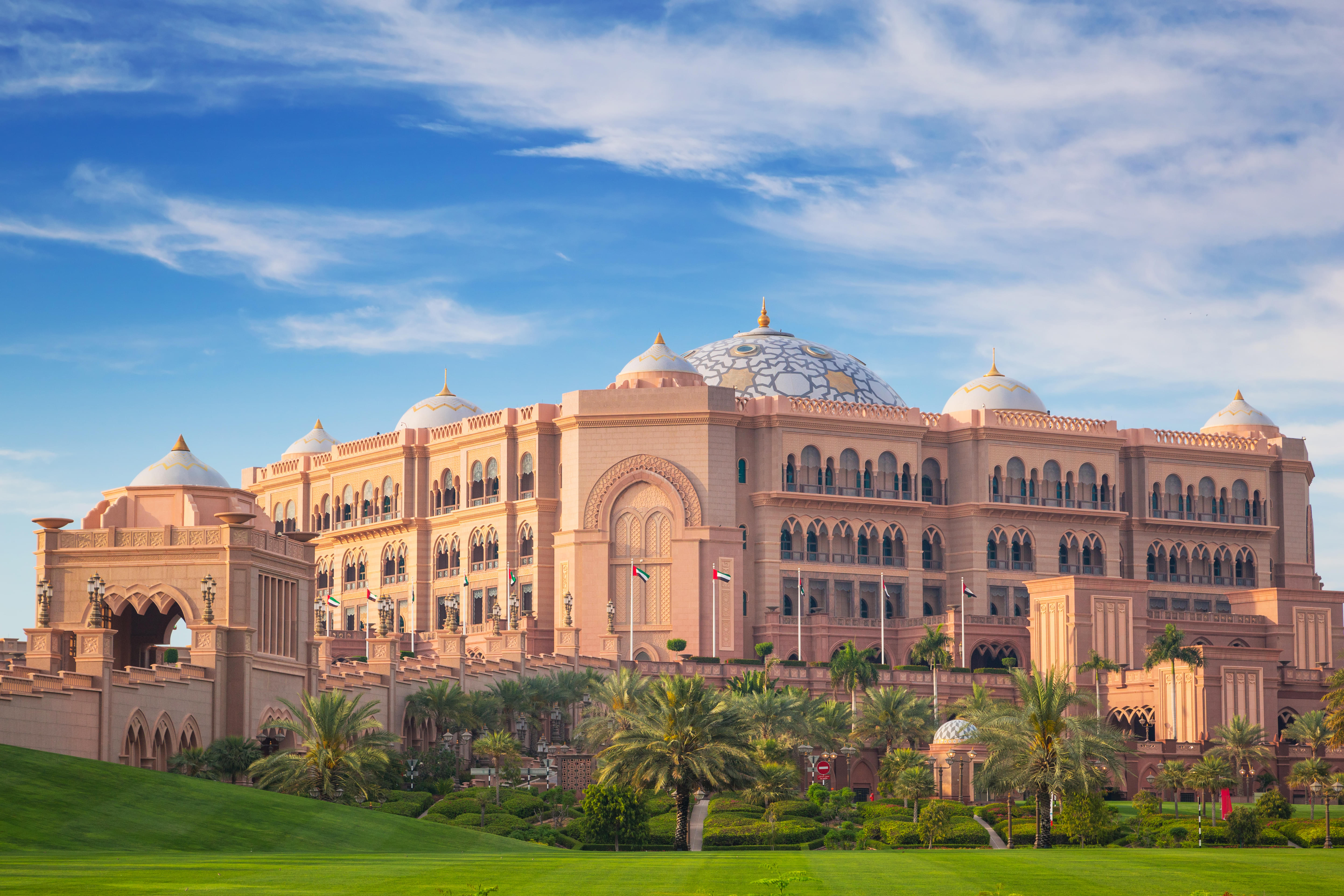 The architectural beauty of Emirates Palace