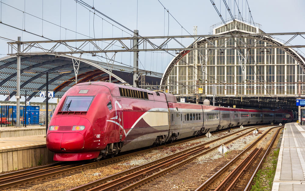 Amsterdam to Paris by Train