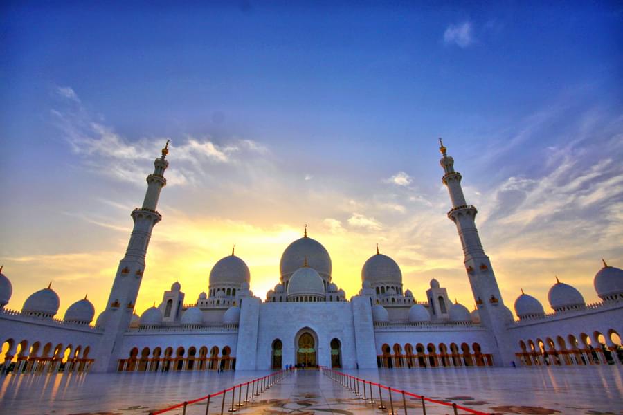 Sheikh Zayed Grand Mosque - one of the finest examples of Islamic architecture