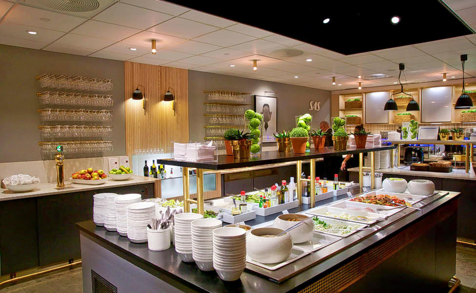 A lavish spread of global cuisines at Burj Club's rooftop restaurant