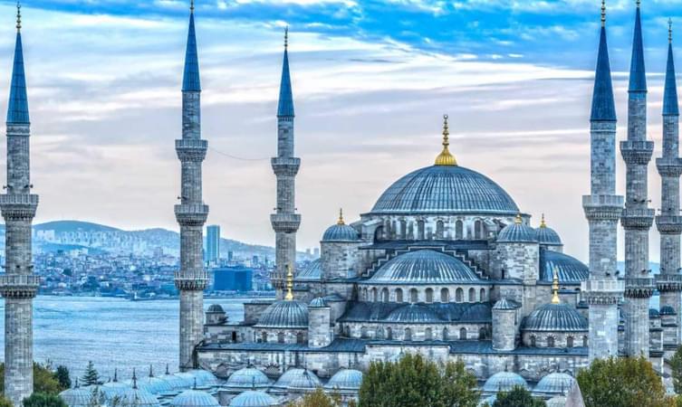 Visit the architectural beauty of Hagia Sophia, a church turned into a Mosque