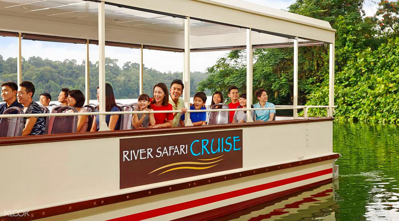 Immerse yourself in the enchantment of a captivating river safari cruise.