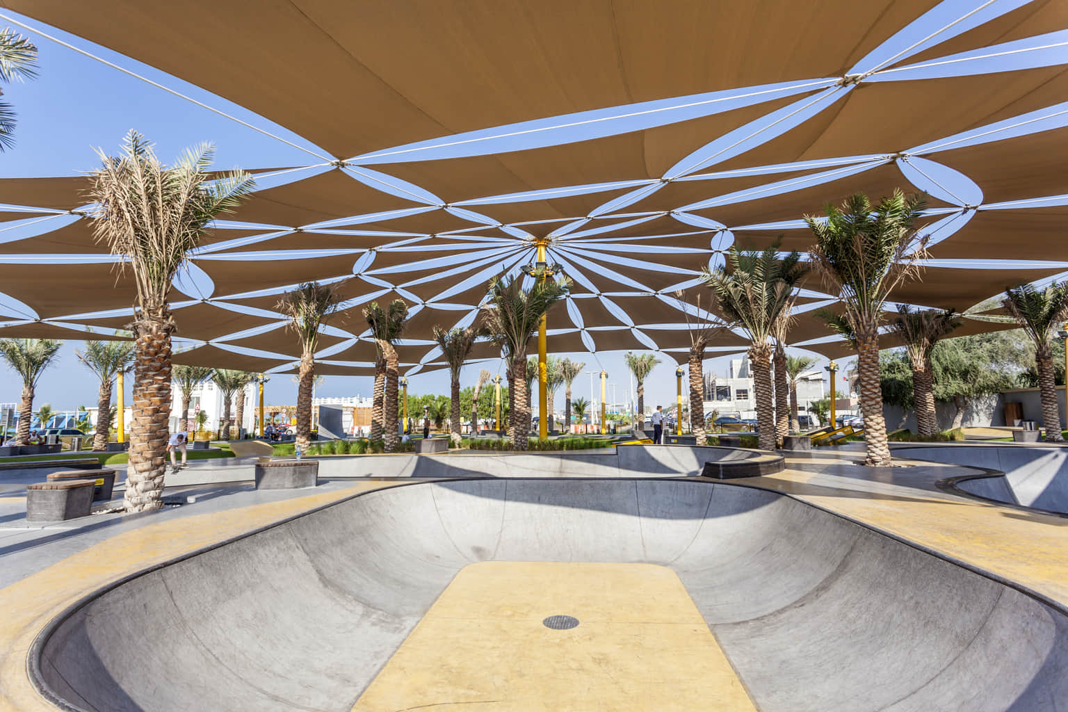 Go skating at the skatepark