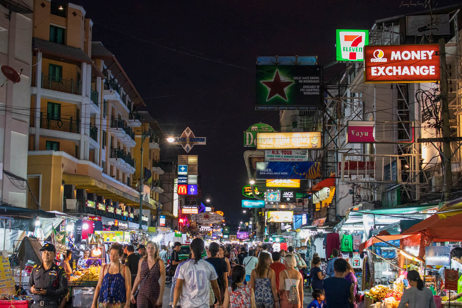 Experience the nightlife