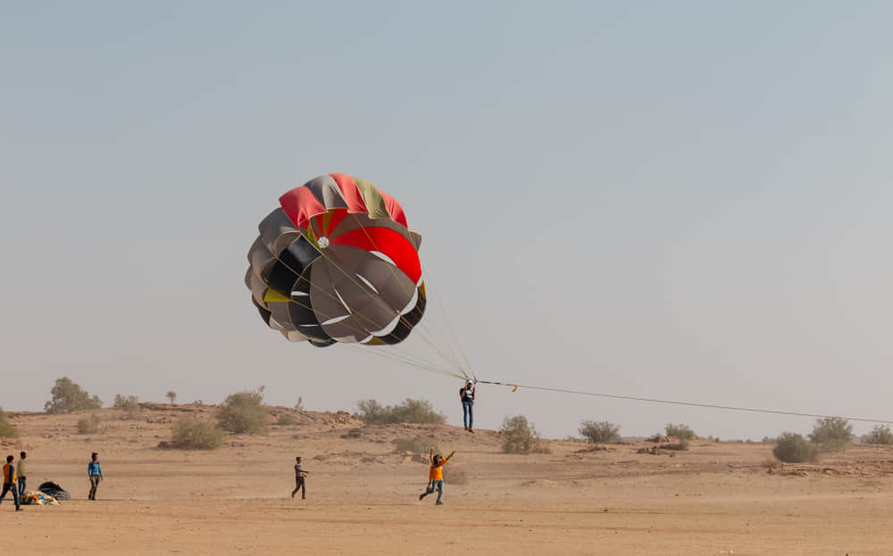 Parasailing