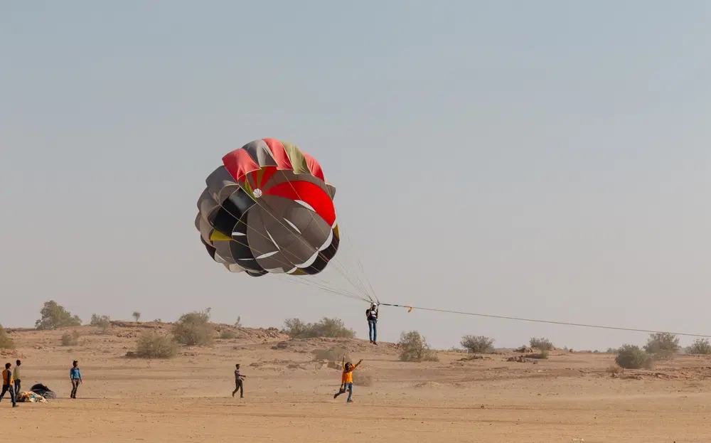 Parasailing