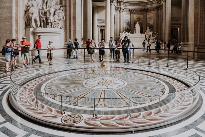 Foucault’s Pendulum at Pantheon Paris