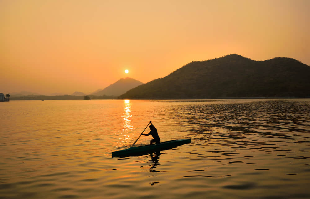 Kayak over the ruins of Kekova