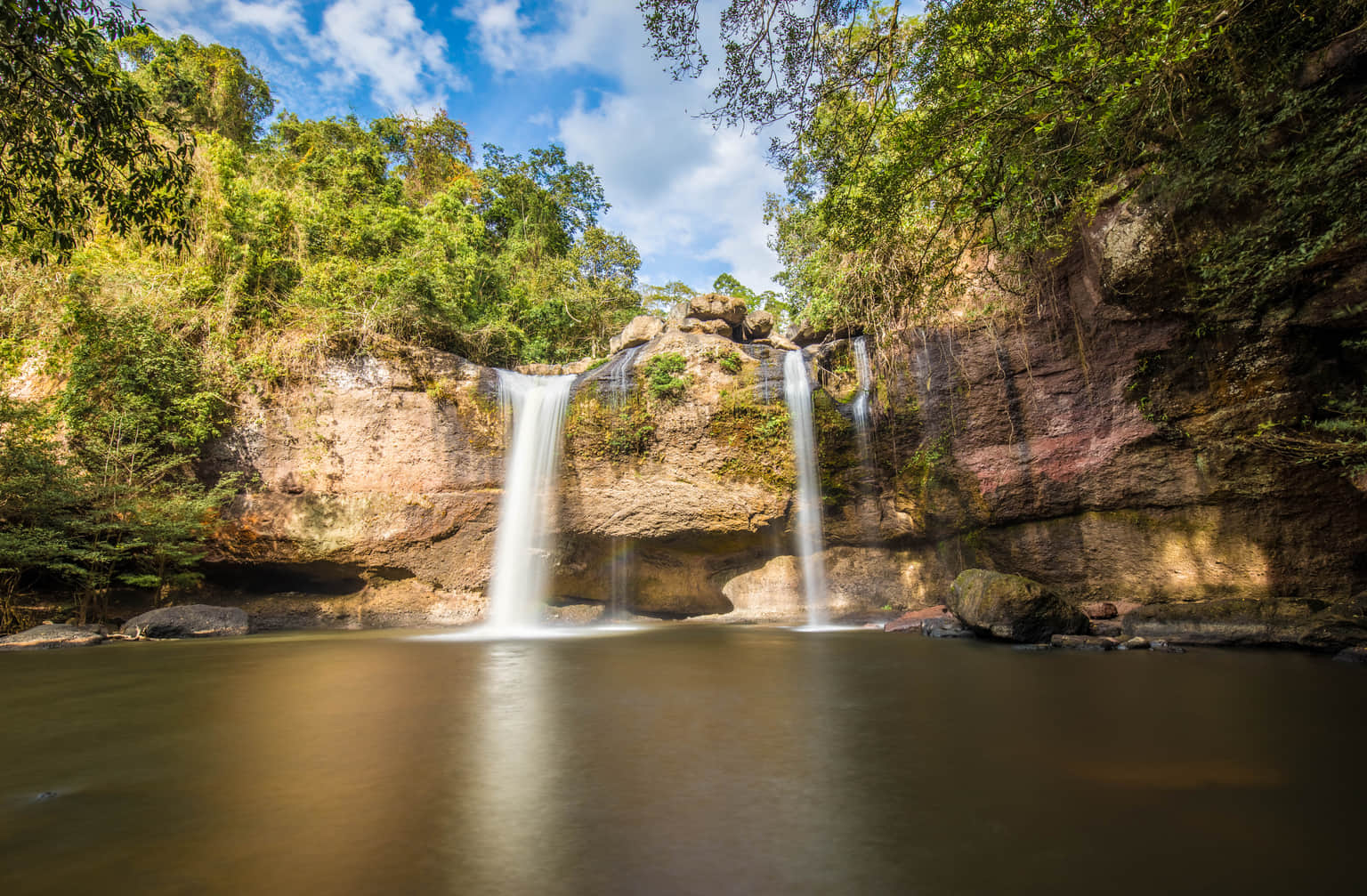 Explore Haew Suwat Waterfall