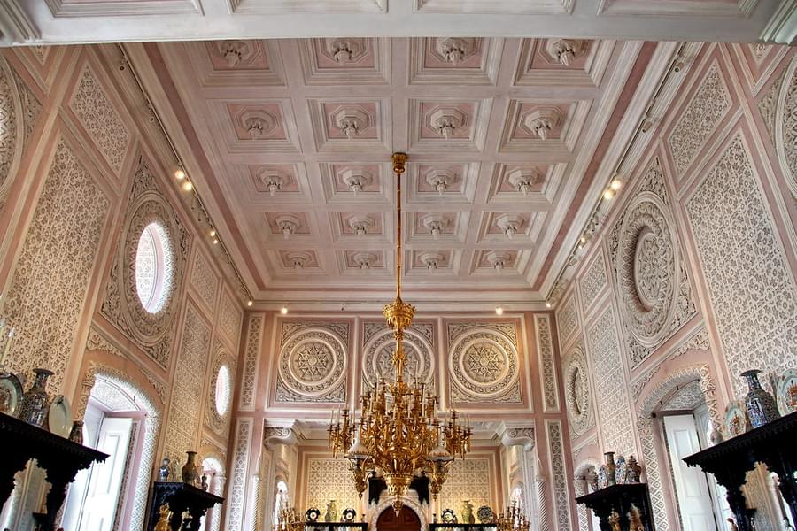 D. Amélia's Dressing Room and Tea Room inside Pena Palace