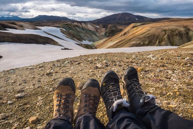 trekking shoes