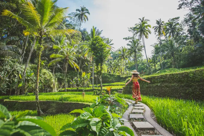 Woman in Bali