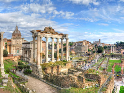 Step back in time and explore the heart of ancient Rome with Roman Forum tickets