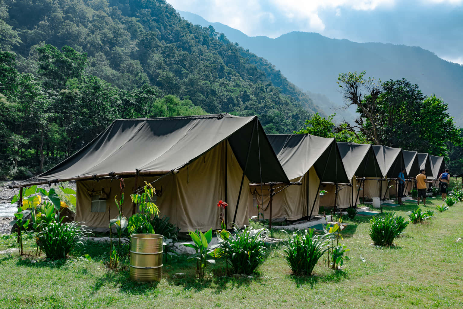 Himalayan View Swiss Tent Stay in Saari Village, Uttarakhand