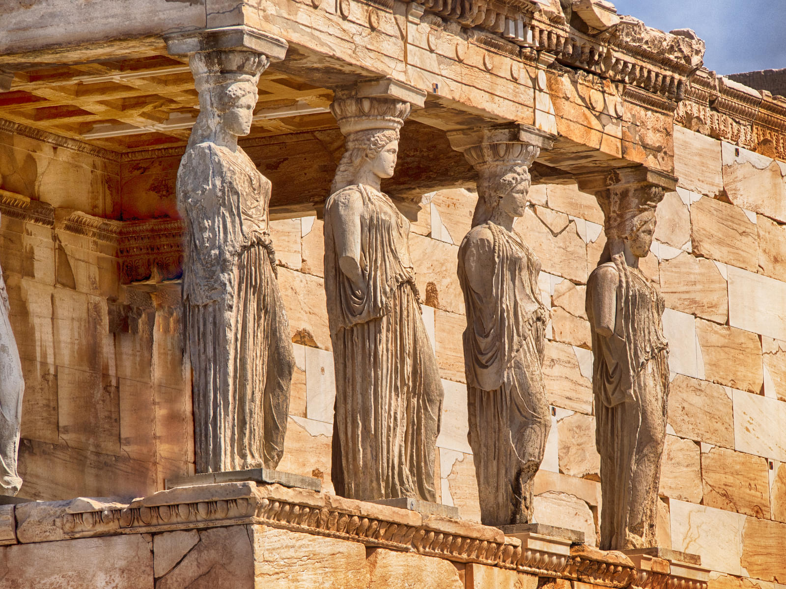 Admire the marvelous sculptures that dates back to 5th century BC 