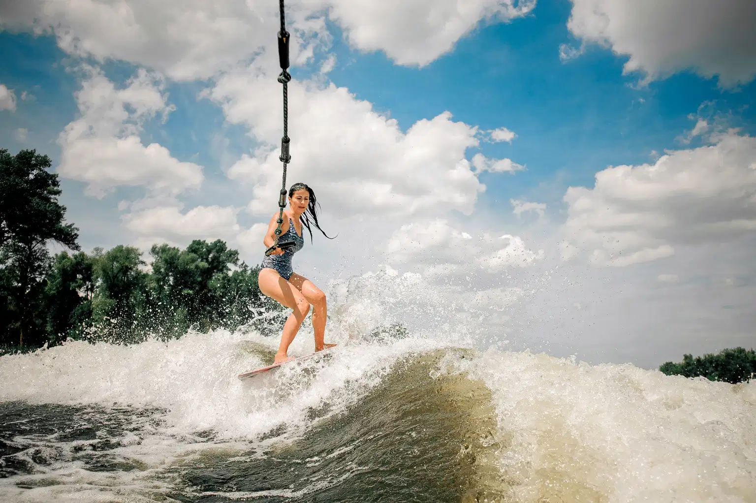 Wakeboarding in Bali