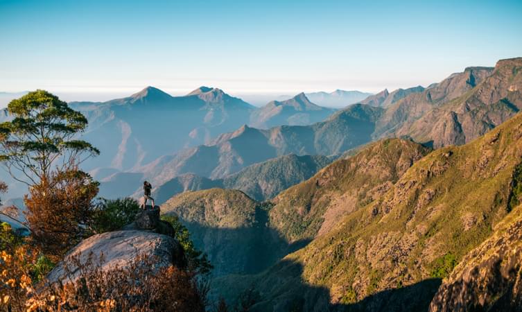 view of Kodaikanal Hills