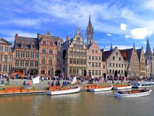 50 Minute Medieval Center Guided Boat Tour of Ghent