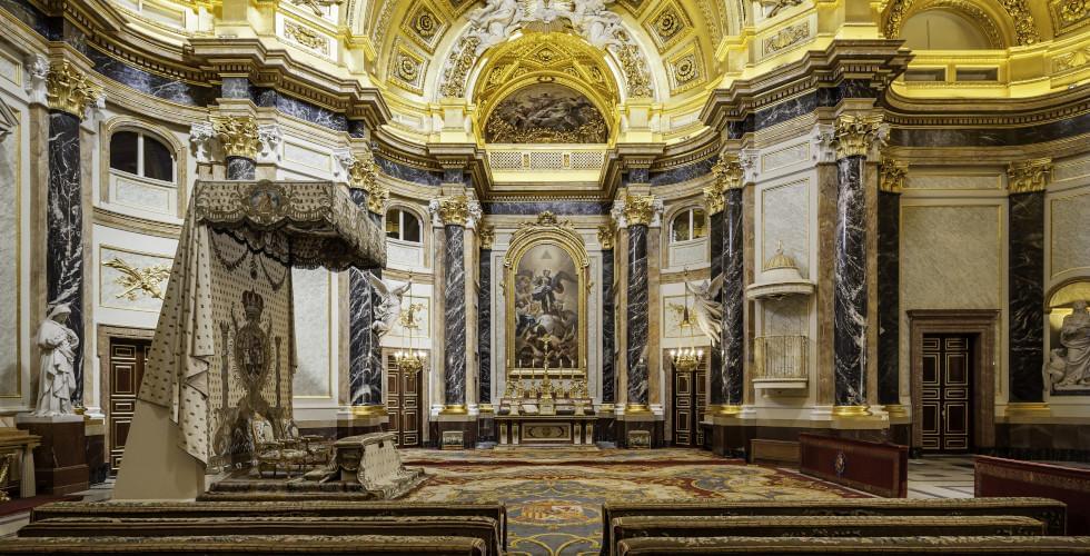 Royal Chapel Inside The Royal Palace Of Madrid