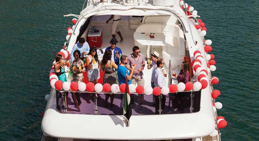 Yacht Party in Dubai 