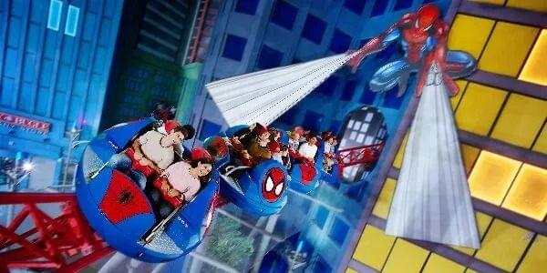Spiderman Doc Ride in IMG Worlds of Adventure
