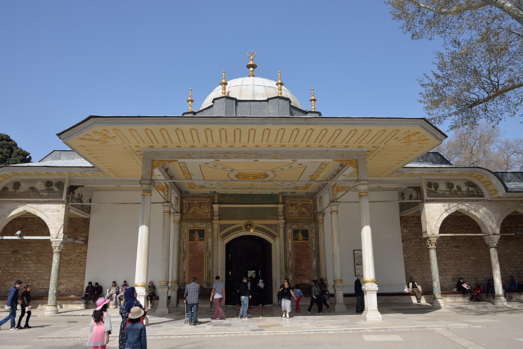 The Gate of Felicity at the Topkapi Palace