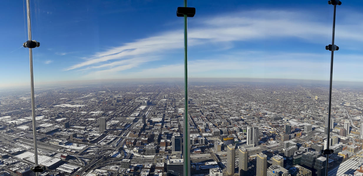 Experience unparalleled views of Chicago when you are on the 103rd level