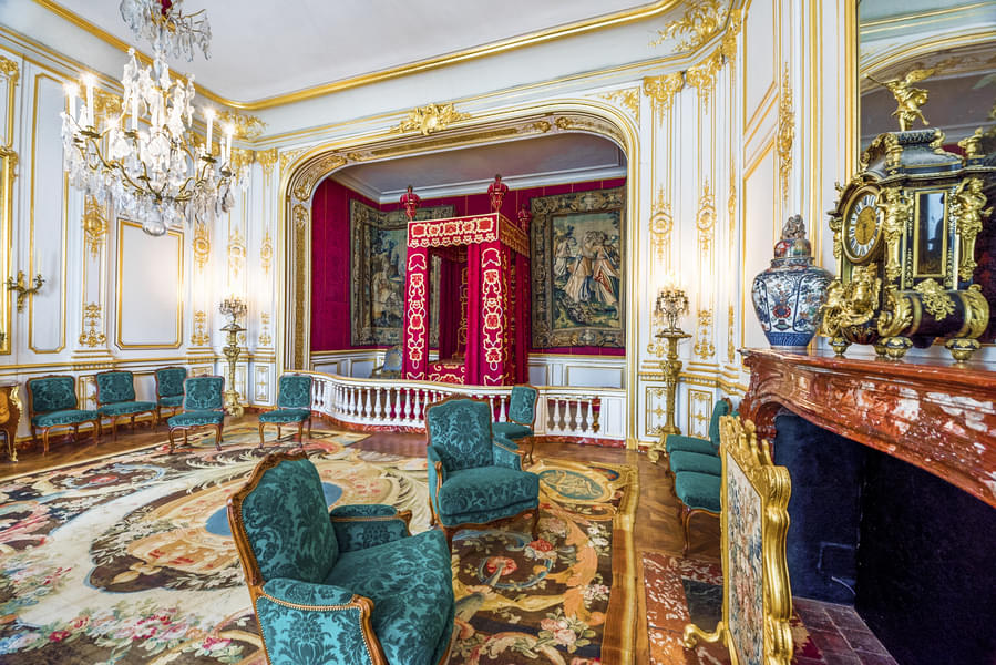 See the newly renovated rooms in Château de Chambord