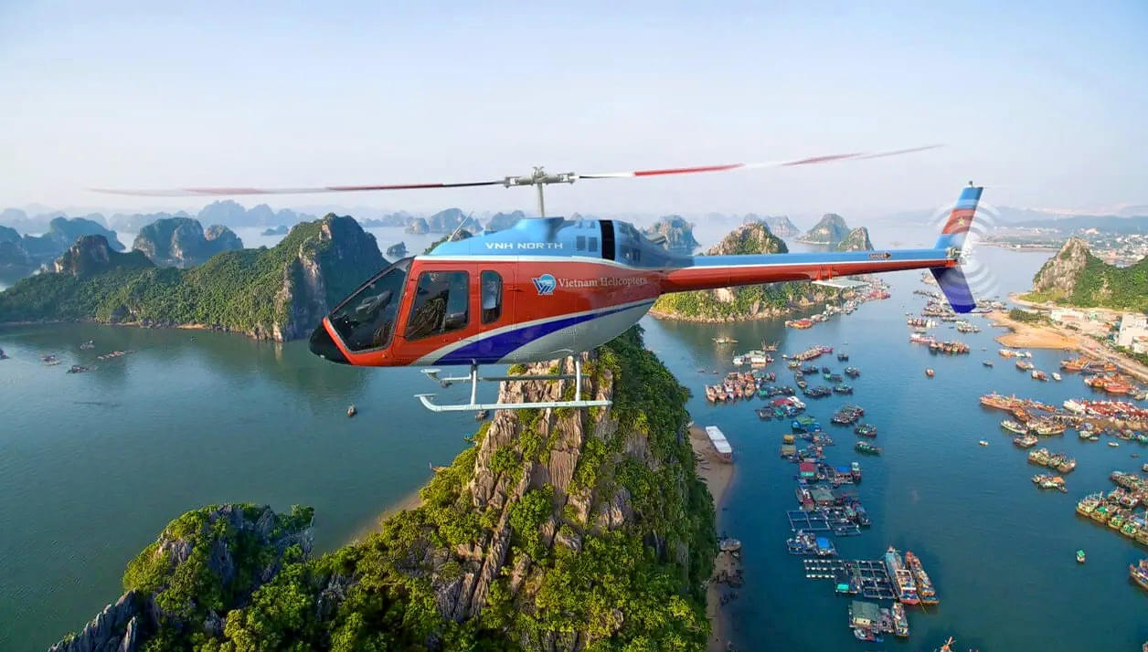 Halong Bay Helicopter Tour