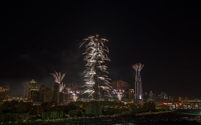 Burj Khalifa Fireworks