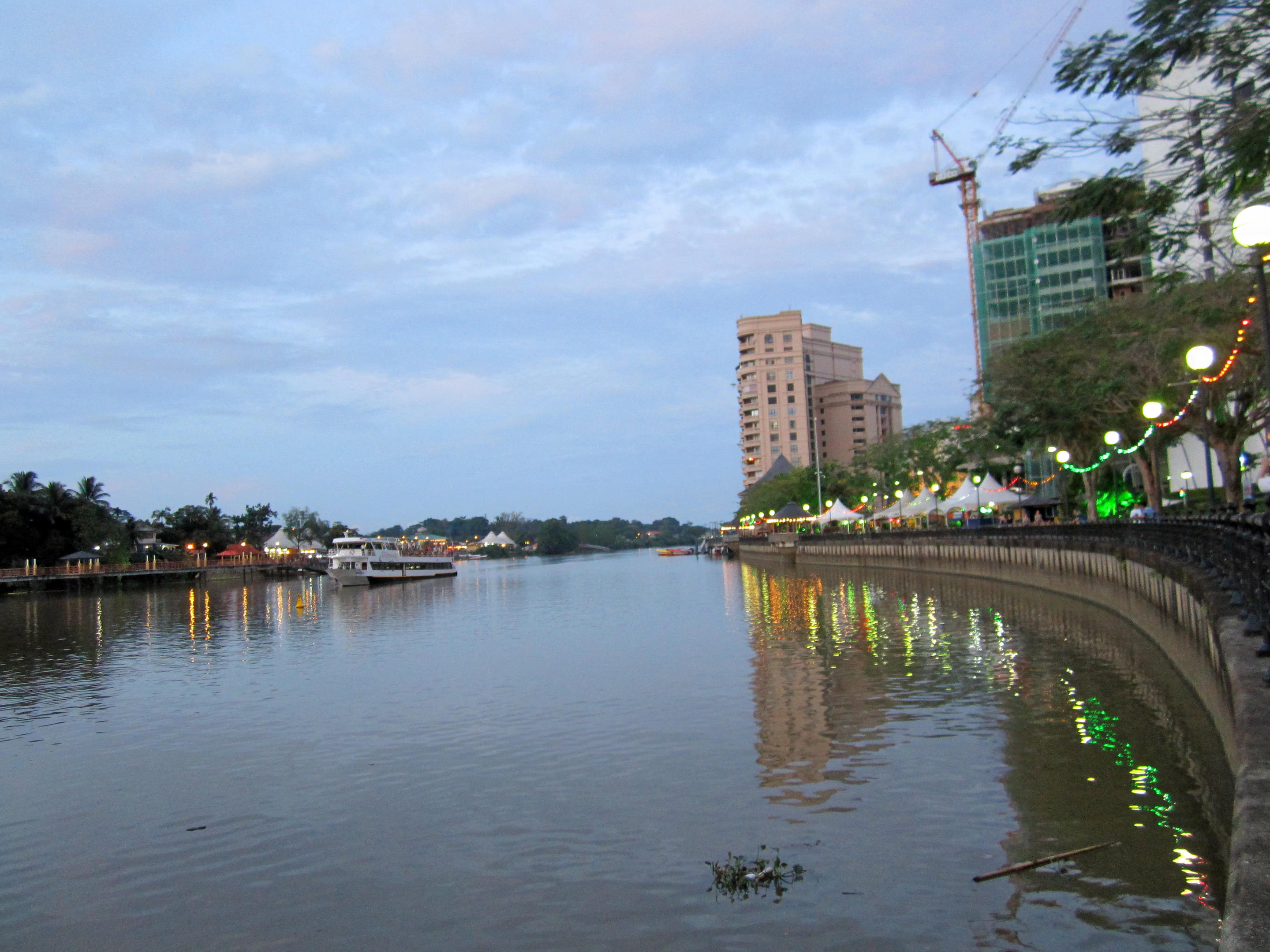 Kuching Waterfront Overview