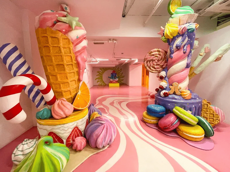 Explore colourful labyrinths