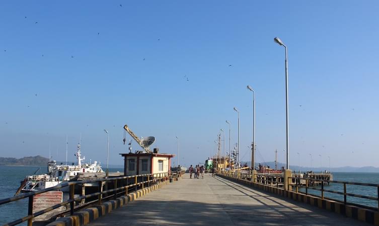 Aerial Bay Jetty