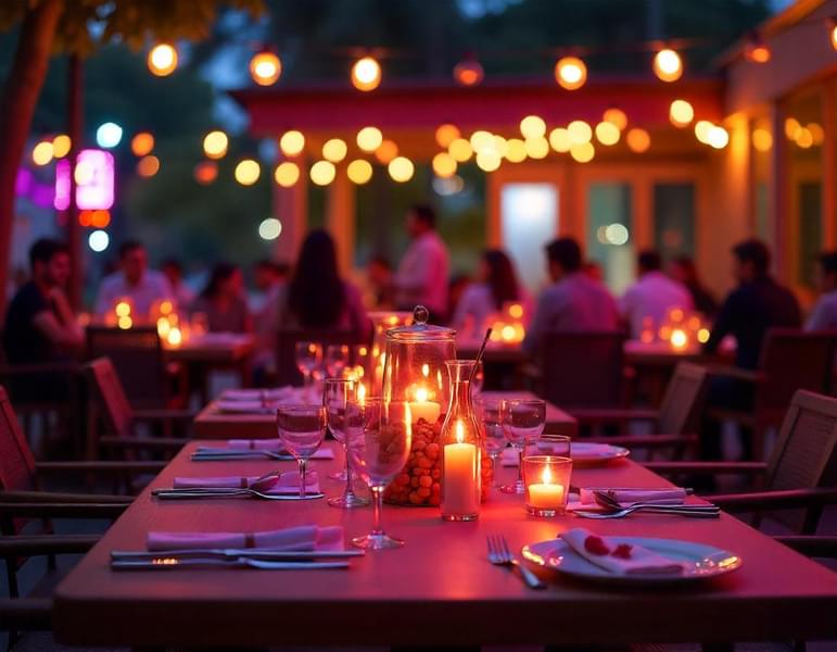 Outdoor Dining at Radisson Gurugram Image