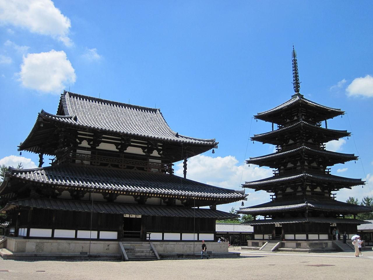 Horyuji Temple Overview