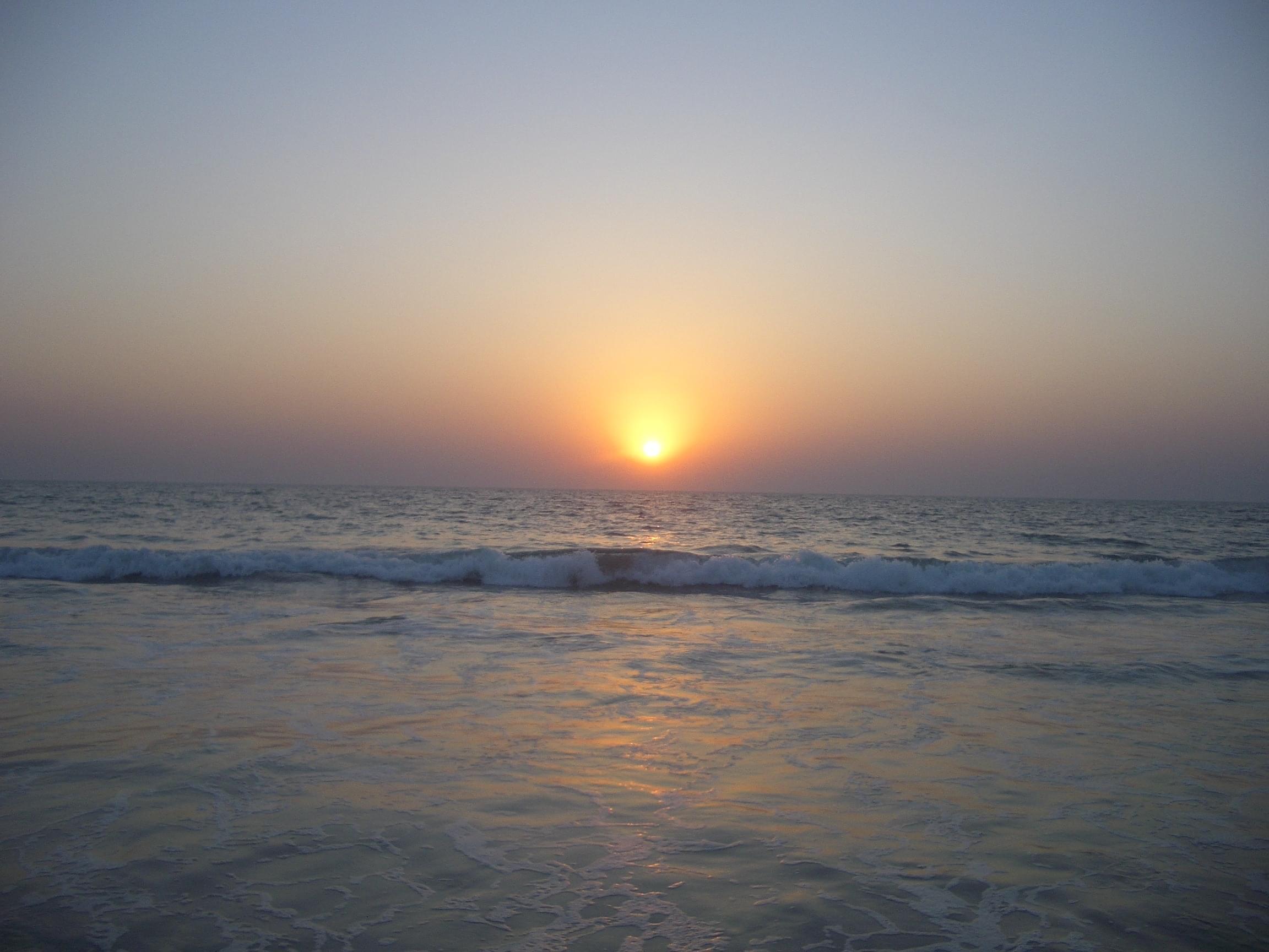 Watch the Sunset Over the Arabian Sea