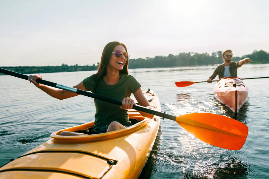Enjoy your time kayaking with your loved ones